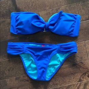 VICTORIAS SECRET bandeau bikini **see size**